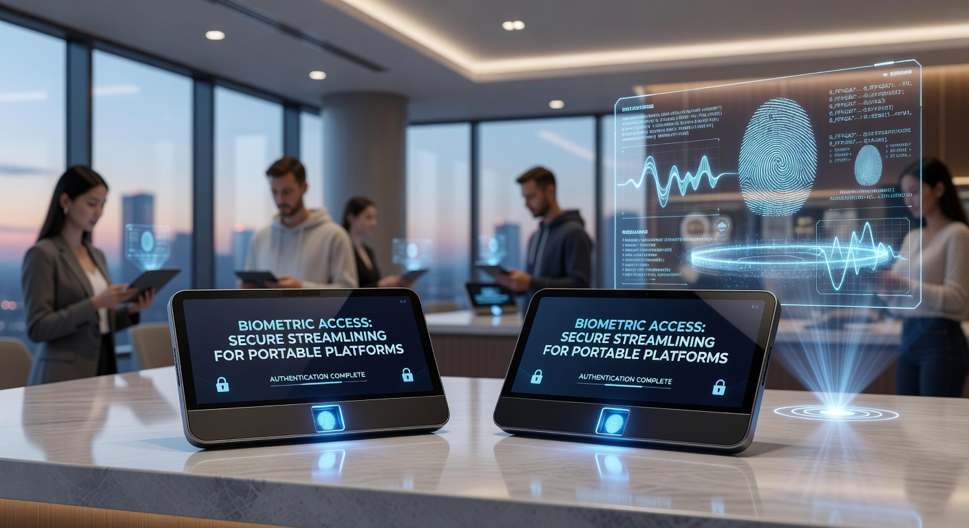 Mobile device interface showing secure biometric verification flow within a gambling application dashboard
