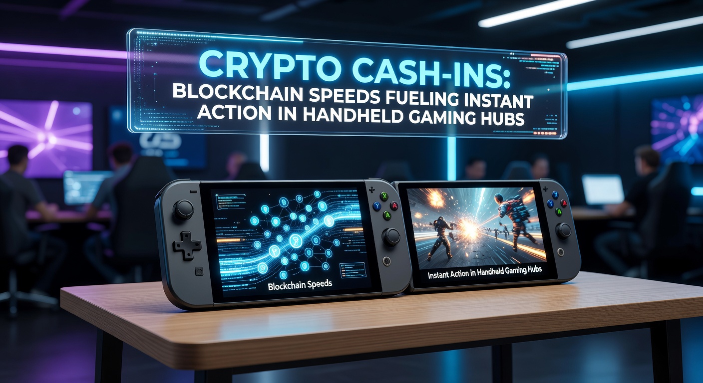 Smartphone screen displaying a mobile gaming app with blockchain transaction confirmation, crypto wallet integrated seamlessly into the interface