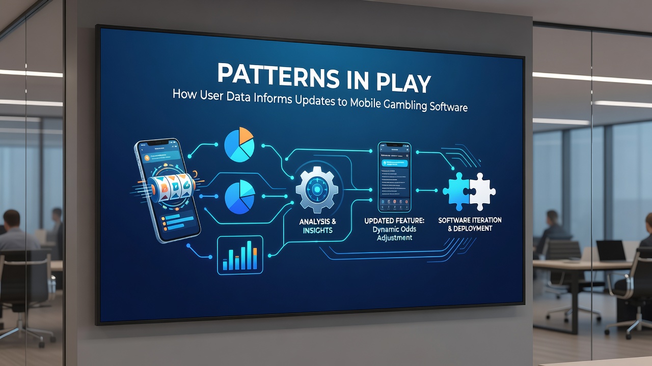 Mobile screen showing updated interface elements based on player interaction data