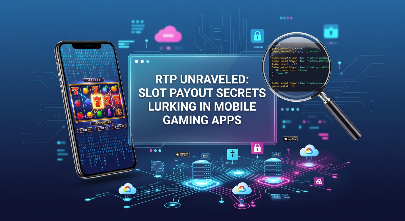 Vibrant mobile slot game interface displaying spinning reels and payout meters, highlighting RTP mechanics in action